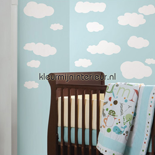 White Clouds interieurstickers RMK1562SCS Baby - Peuter RoomMates